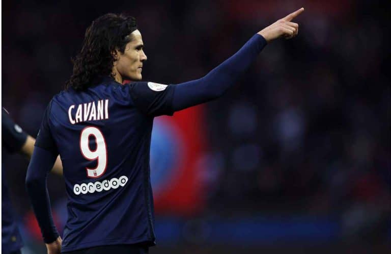 Edinson Cavani fier d’intégrer l’équipe du PSG