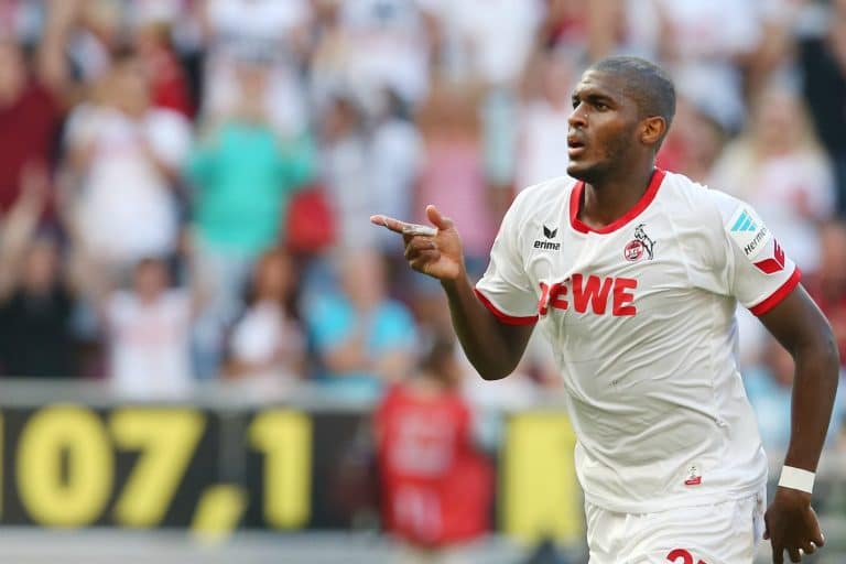 Anthony Modeste, meilleur buteur de Bundesliga