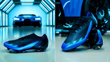 99 exemplaires pour cette fusion inédite : Adidas et Bugatti s’unissent pour des crampons aussi rapides que leurs voitures de légende