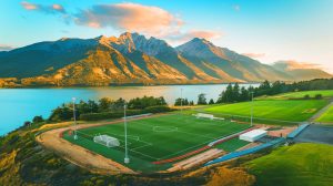 Ce chef-d'œuvre de 90 mètres, aussi majestueux que l'Aoraki Mount Cook, célèbre la Coupe du Monde Féminine 2023 en Nouvelle-Zélande