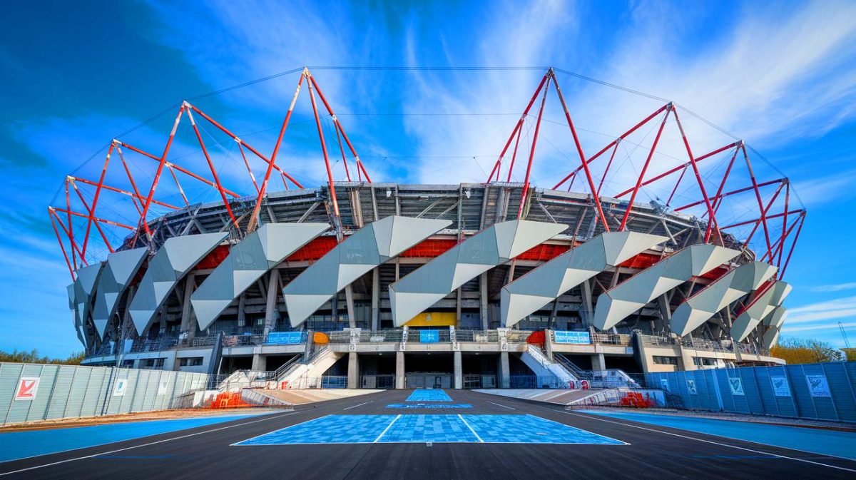 Le stade de la Meinau se pare de fuselages d'Airbus A340 : une transformation spectaculaire pour accueillir 32 000 fans