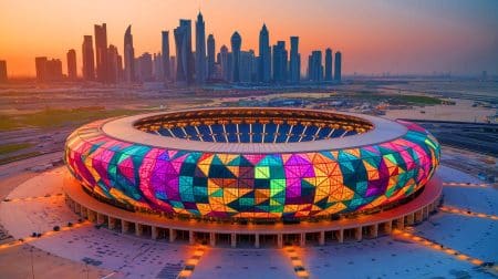 « Une révolution architecturale mondiale » : ce stade démontable du Qatar change à jamais le paysage sportif international