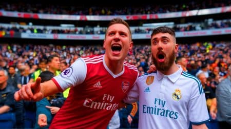 « Je pulvérise le Real Madrid » : un fan d'Arsenal sème la terreur sur la scène européenne, réactions en cascade