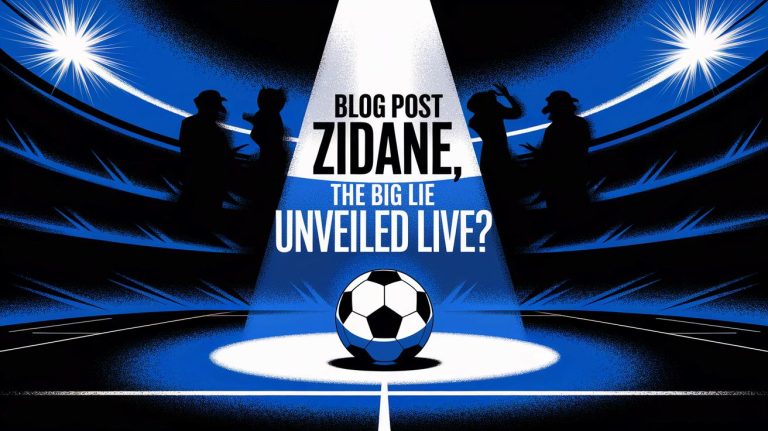 Zidane piégé en direct : un énorme mensonge révélé en pleine émission secoue l’image du champion et relance de vives polémiques