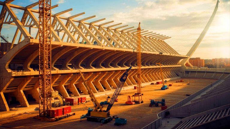 Ce stade fantôme à 2,35 milliards d&rsquo;euros abandonné depuis 16 ans : bientôt prêt à accueillir 70 000 spectateurs en plein mystère architectural