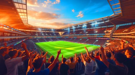 Illustration de l'évaluation des stades de Ligue 1 pour la saison 2024-2025. Image réalisée par IA.