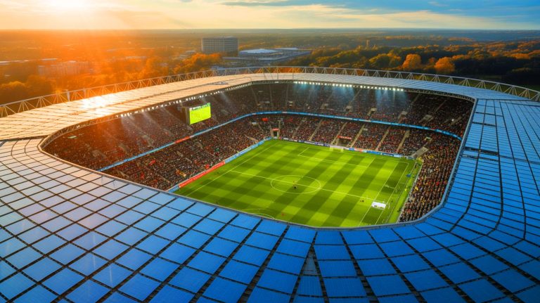 Grâce à ses panneaux solaires, ce stade allemand paye les stars du foot : l’énergie verte devient une machine à cash