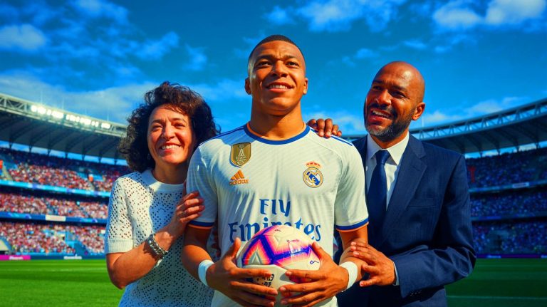 Les coulisses familiales d’un prodige : comment Wilfrid Mbappé et Fayza Lamari ont construit la légende de leur fils Kylian
