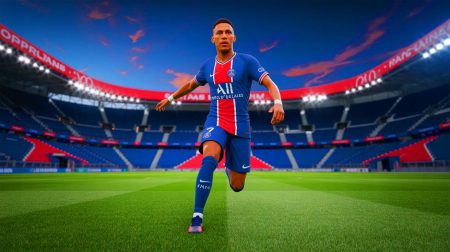 Illustration de Marquinhos, joueur du Paris Saint-Germain, et son salaire impressionnant. Image réalisée par IA.