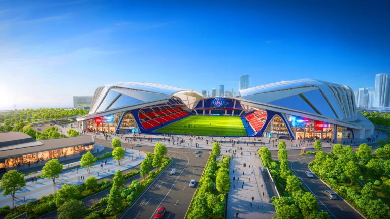 « C’est une vraie ville dans la ville » : le PSG dévoile son futur stade de 60 000 places et ses images IA hallucinantes