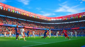 Illustration de la Coupe du Monde des Clubs 2025 avec le PSG comme unique représentant français. Image réalisée par IA.
