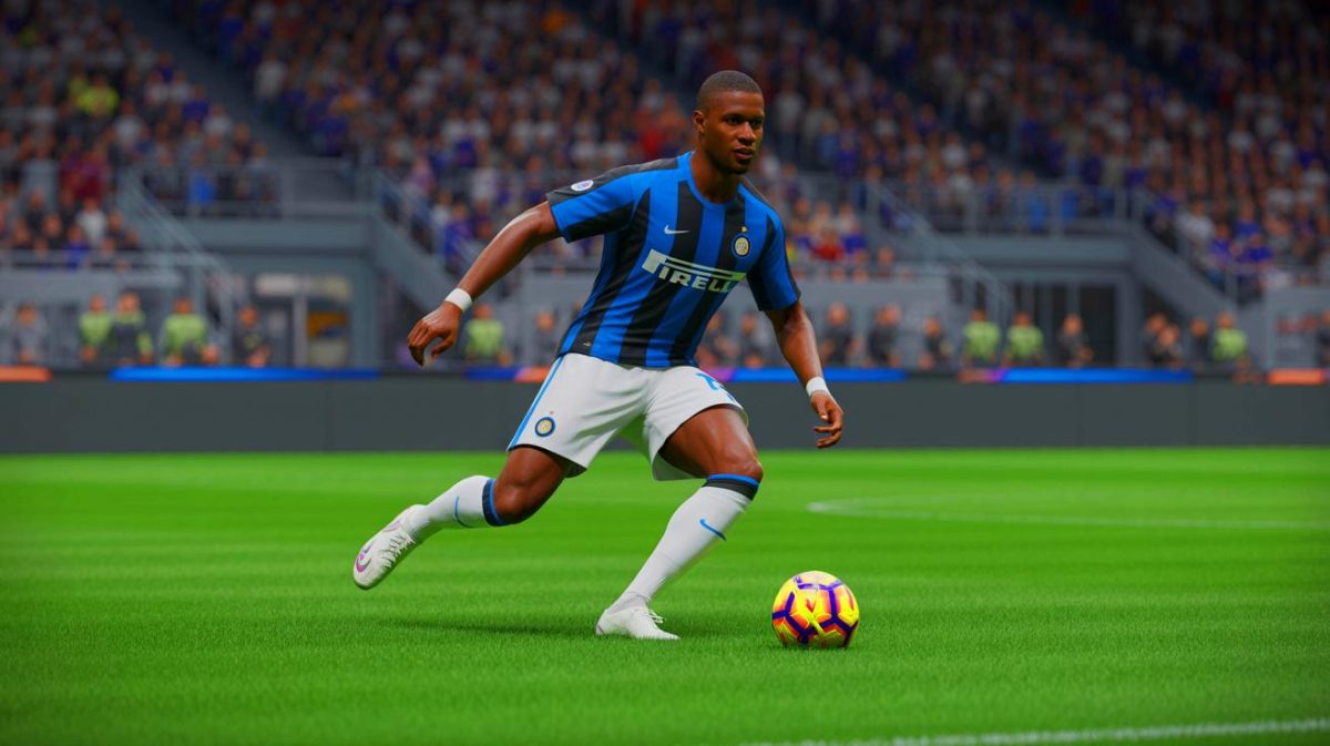 Illustration de Marcus Thuram en action sur le terrain pour l'Inter Milan. Image réalisée par IA.