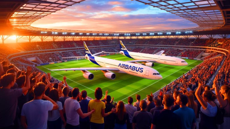Un stade entier fabriqué avec des fuselages d’Airbus A340 : une première mondiale à Strasbourg