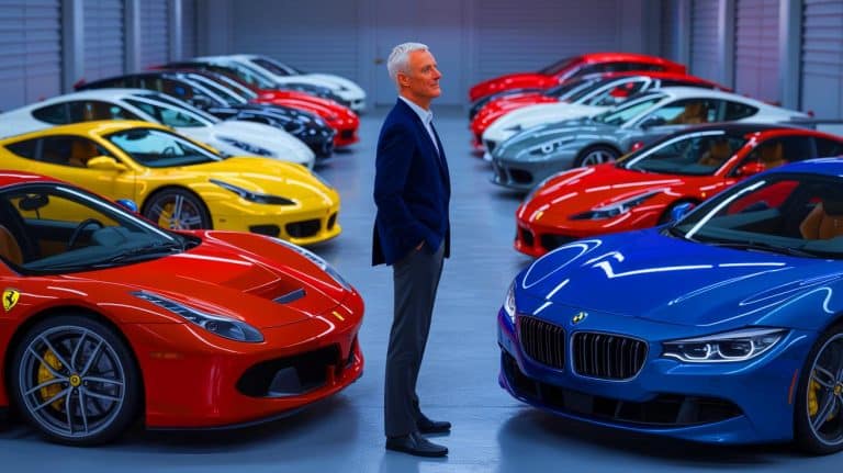 Ferrari, Mercedes, BMW… découvrez le garage totalement fou de Didier Deschamps, loin du foot