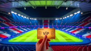 Illustration de l'effervescence autour du Clasico entre le PSG et l'OM au Parc des Princes. Image réalisée par IA.