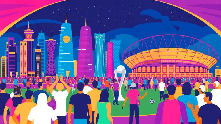 Ils sont morts pour des stades climatisés : l’envers cauchemardesque du rêve mondial du Qatar