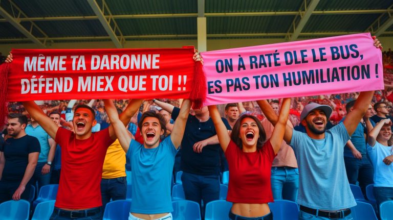 « Même ta mère défend mieux » : ces banderoles de foot hilarantes qui ont fait exploser les stades de rire