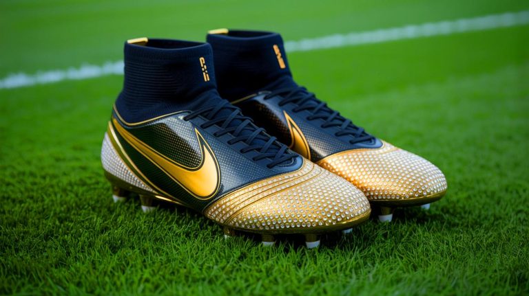 « Ces chaussures sont un trésor national » : les incroyables chaussures en or de Cristiano Ronaldo évaluées à plus de 100 000 euros fascinent le monde entier