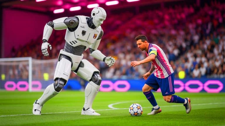« Ces machines surpasseront Messi » : la révélation choc des ingénieurs de Google sur des robots footballeurs entraînés pour dominer le terrain