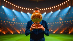 Illustration de la victoire historique du PSG en Ligue des champions et de sa préparation pour la Coupe du Monde des Clubs. Image réalisée par IA.