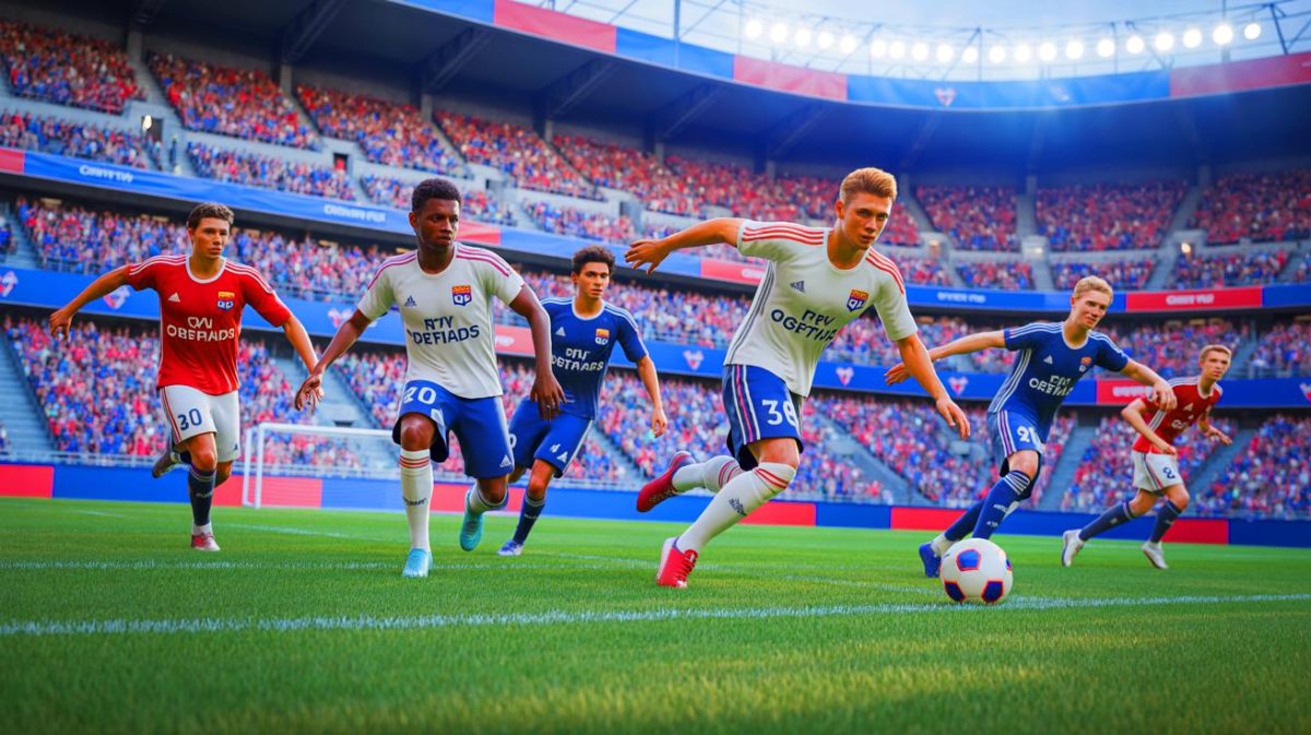 Illustration de la nouvelle dynamique de renouveau de l'Olympique Lyonnais lors du mercato estival.