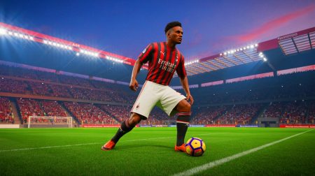 Illustration de l'attaquant Victor Boniface en passe de rejoindre l'AC Milan.