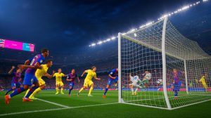 Illustration de la victoire du FC Barcelone contre Levante dans les arrêts de jeu.