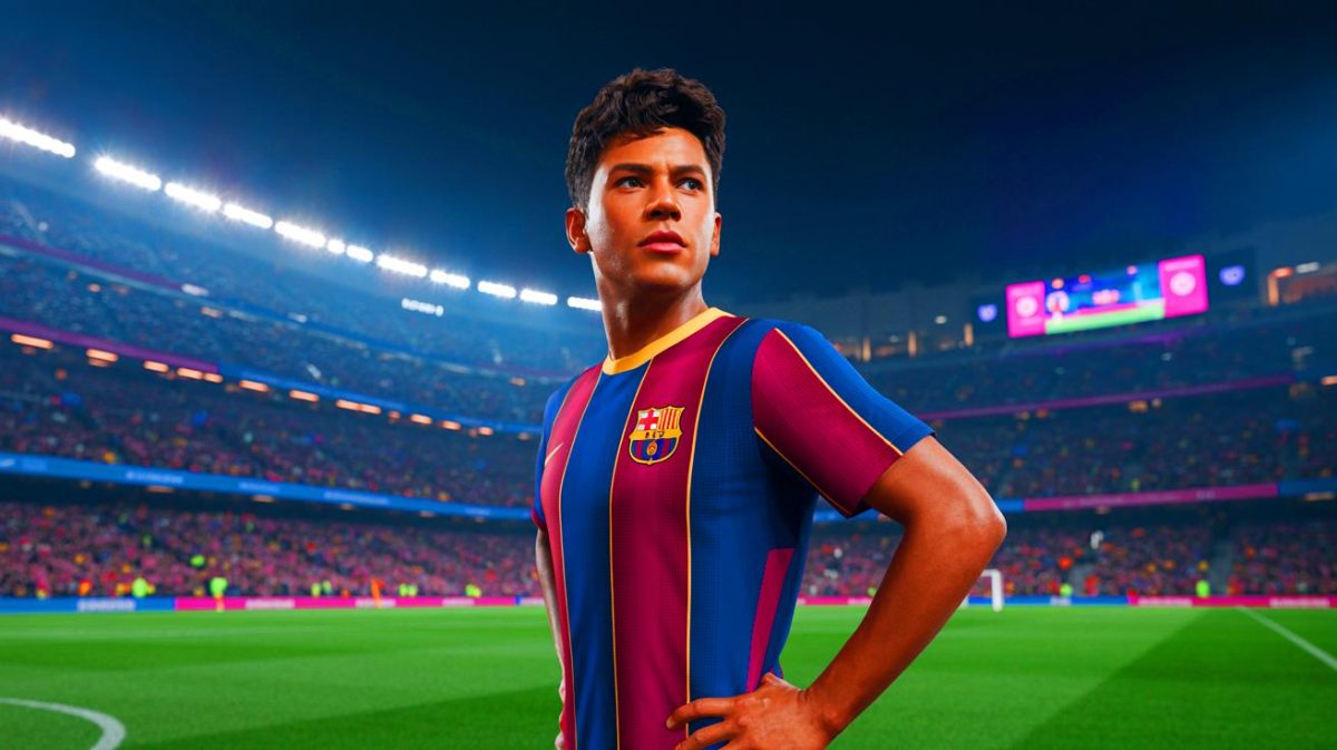 Illustration de Gavi exprimant sa confiance pour la saison à venir face au Real Madrid.