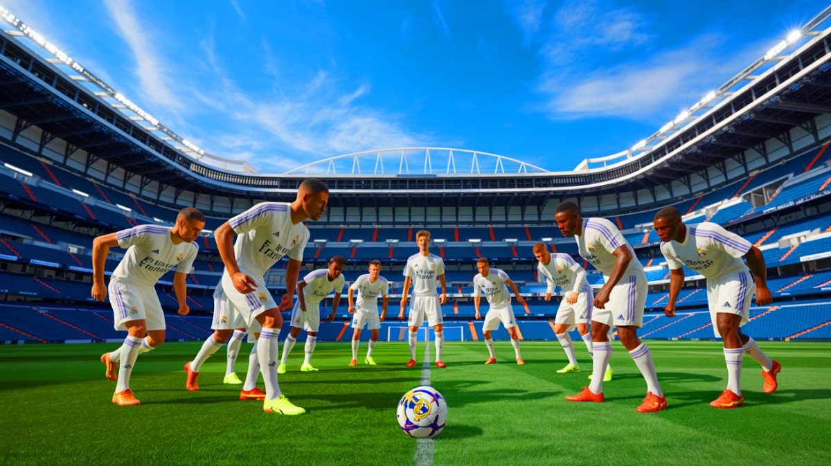 Illustration de l'effectif du Real Madrid, le club le plus valorisé au monde.