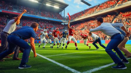Illustration de la tension palpable lors du match amical au Vélodrome entre l'Olympique de Marseille et Aston Villa.