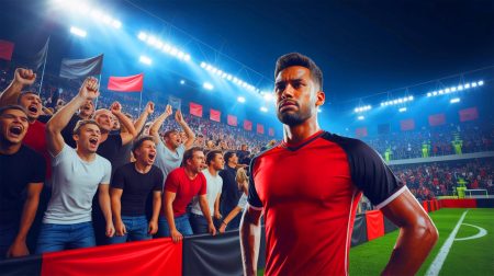 Illustration de Valentin Rongier lors de son premier match avec le Stade Rennais, entouré de réactions mitigées des supporters.