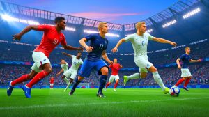 Illustration de la confrontation intense entre la France et l'Islande lors d'un match controversé.