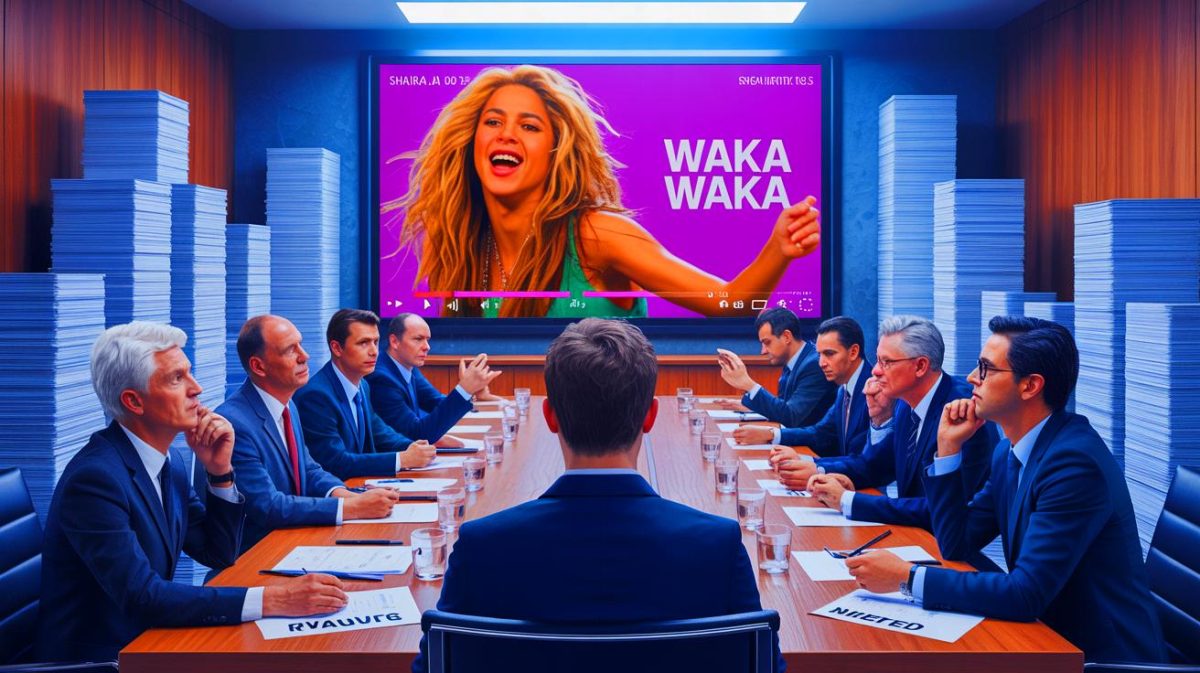 La FIFA sous le feu : « Waka Waka » de Shakira déclenche un scandale historique parmi les fans et experts musicaux Illustration de l'opacité entourant la gestion des royalties de la chanson « Waka Waka » par la FIFA.