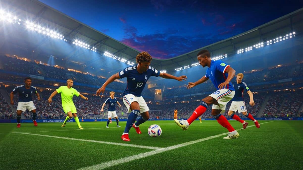 « C’est pire que prévu » : le retour de Kingsley Coman vous inquiète et c’est plus proche que vous ne le pensez Illustration de Kingsley Coman lors de son retour en équipe de France face à l’Azerbaïdjan.