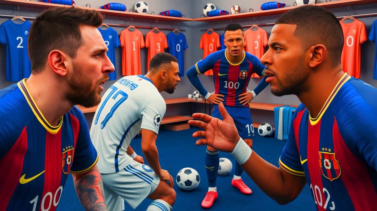 Illustration de Rafinha dévoilant les tensions internes au Paris Saint-Germain.